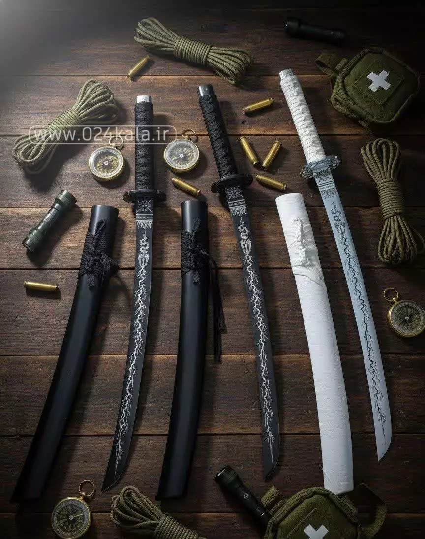 شمشیر سامورایی مدل اژدها 1 شمشیر سامورایی مدل اژدها