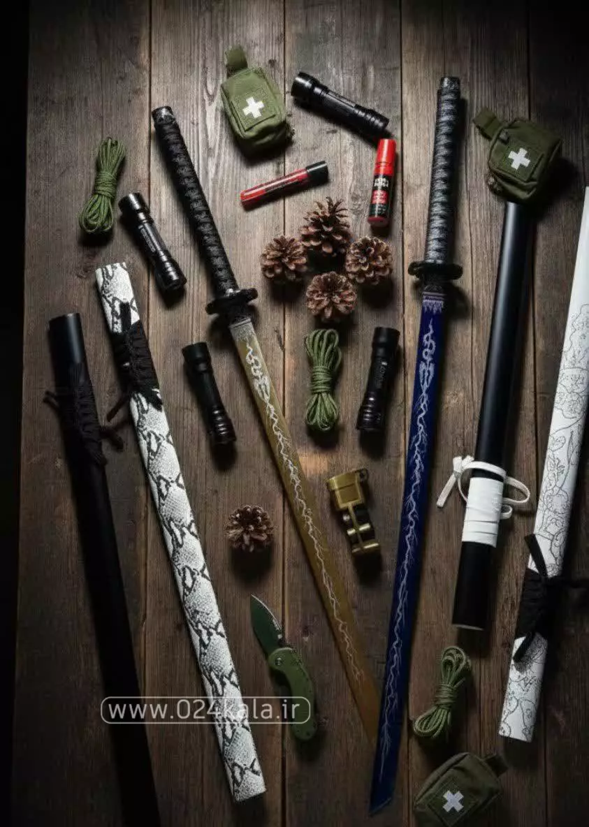 شمشیر سامورایی مدل رعد 1 شمشیر سامورایی مدل رعد