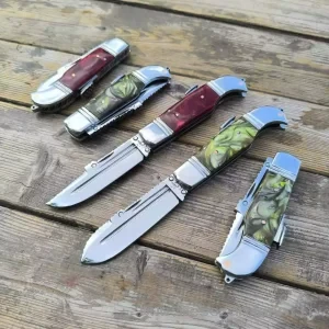 چاقوی تاشو کهربا سفارشی