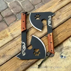 تبر کوله ای مدل اژدها