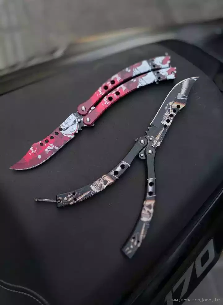 چاقوی پروانه ای جوکر 1 چاقوی پروانه ای جوکر