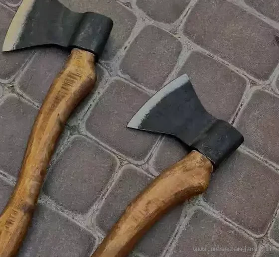 تبر جنگلی 50 سانتی 3 تبر جنگلی 50 سانتی