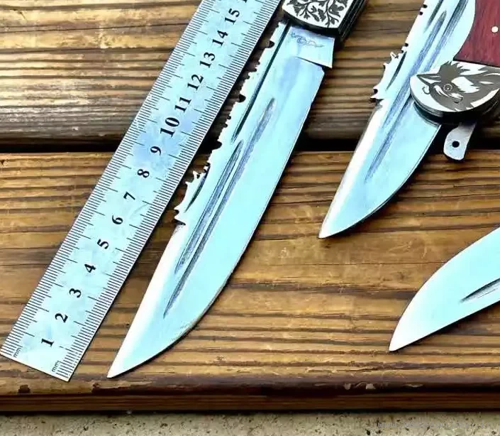 چاقوی دنده ای نیم غلاف مطهر 2 چاقوی دنده ای نیم غلاف مطهر