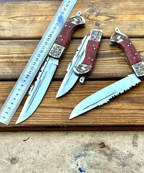 چاقوی دنده ای نیم غلاف مطهر