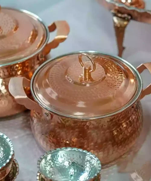 قابلمه مسی شکمی