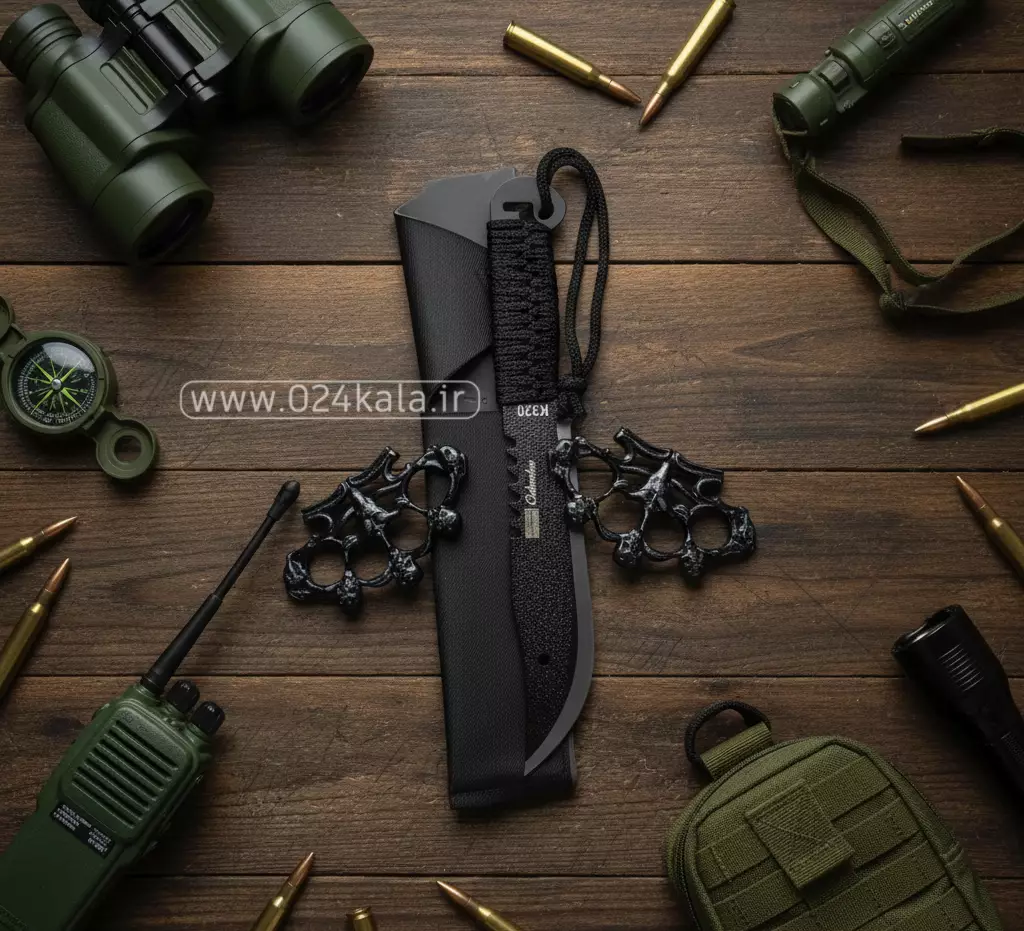 ست 2 عددی پنجه بکس همراه با کارد شکاری 1 ست 2 عددی پنجه بکس همراه با کارد شکاری