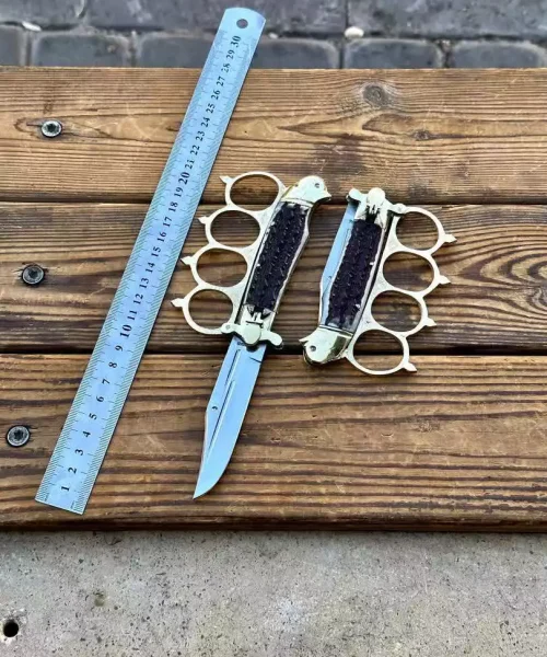 چاقوی فشاری پنجه بکسی طرح شاخ