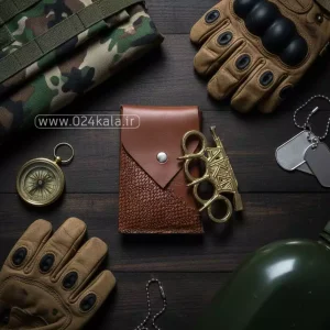 پنجه بکس AK47 طلایی همراه با کیف