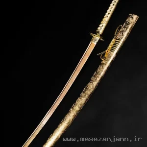 شمشیر سامورایی مدل Gold Dragon
