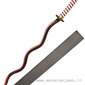 شمشیر سامورایی مدل تیغه خم