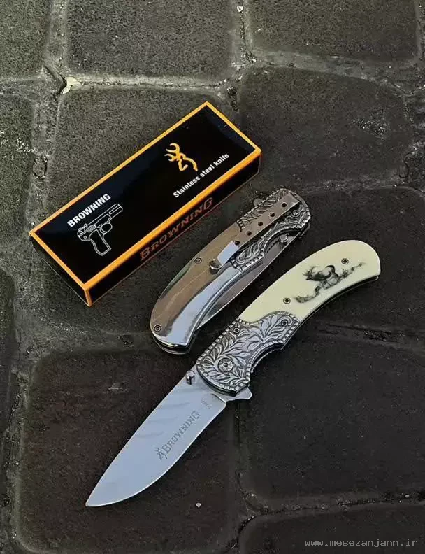 چاقوی تاشو برونینگ مدل گوزن 1 چاقوی تاشو برونینگ مدل گوزن