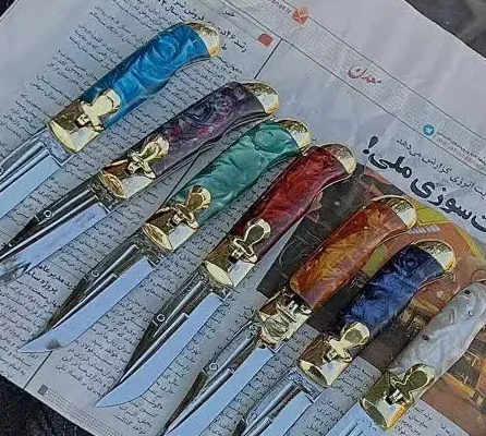 چاقوی فشاری مدل سفارشی 2 چاقوی فشاری مدل سفارشی