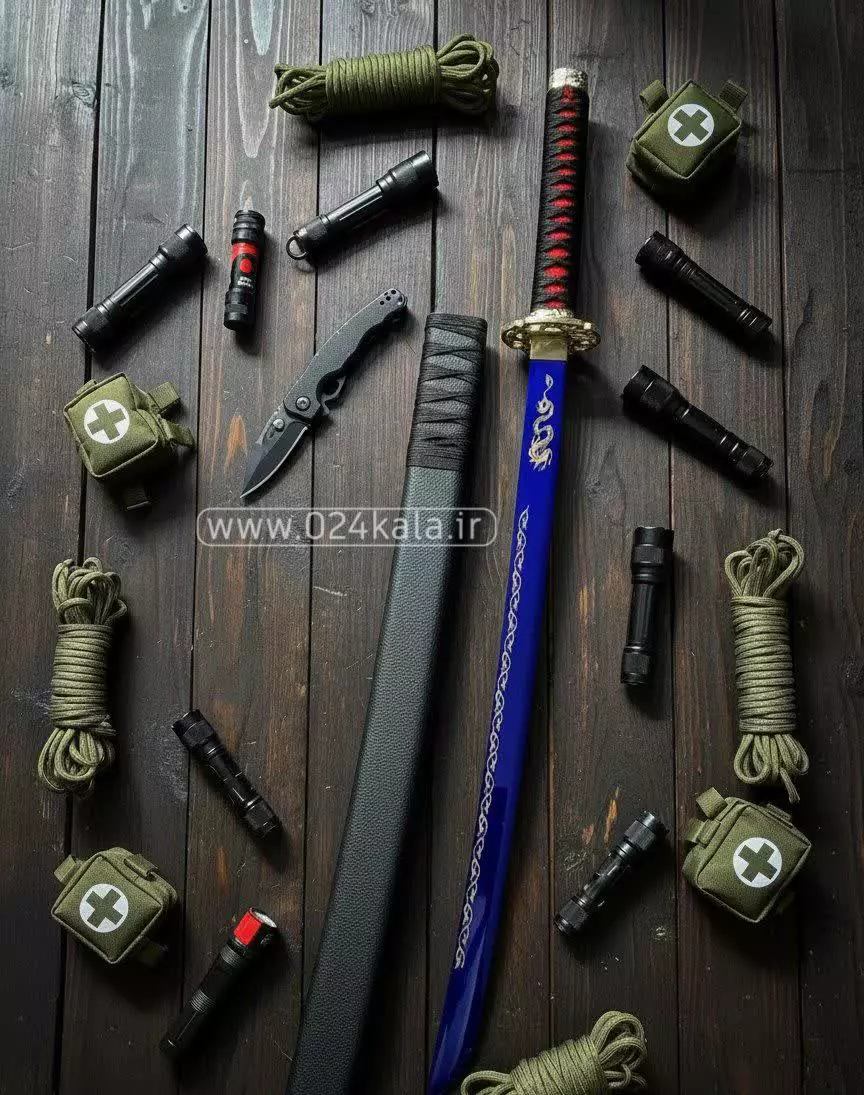 شمشیر سامورایی مدل اوزاکایی 1 شمشیر سامورایی مدل اوزاکایی