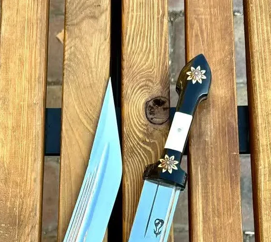 نیمچه قمه تک لبه استاد علی 3 نیمچه قمه تک لبه استاد علی