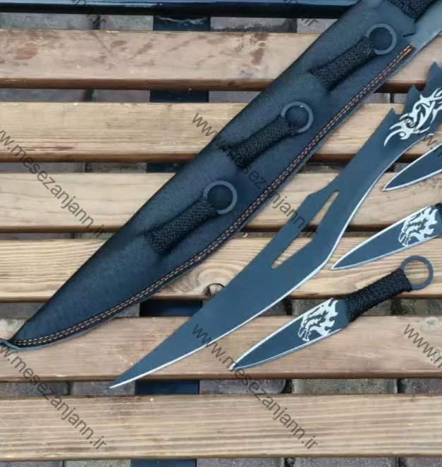 ست پرتابی نینجا مدل اژدها 2 ست پرتابی نینجا مدل اژدها