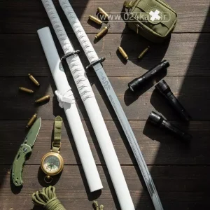 شمشیر سامورایی 1 متری سفید