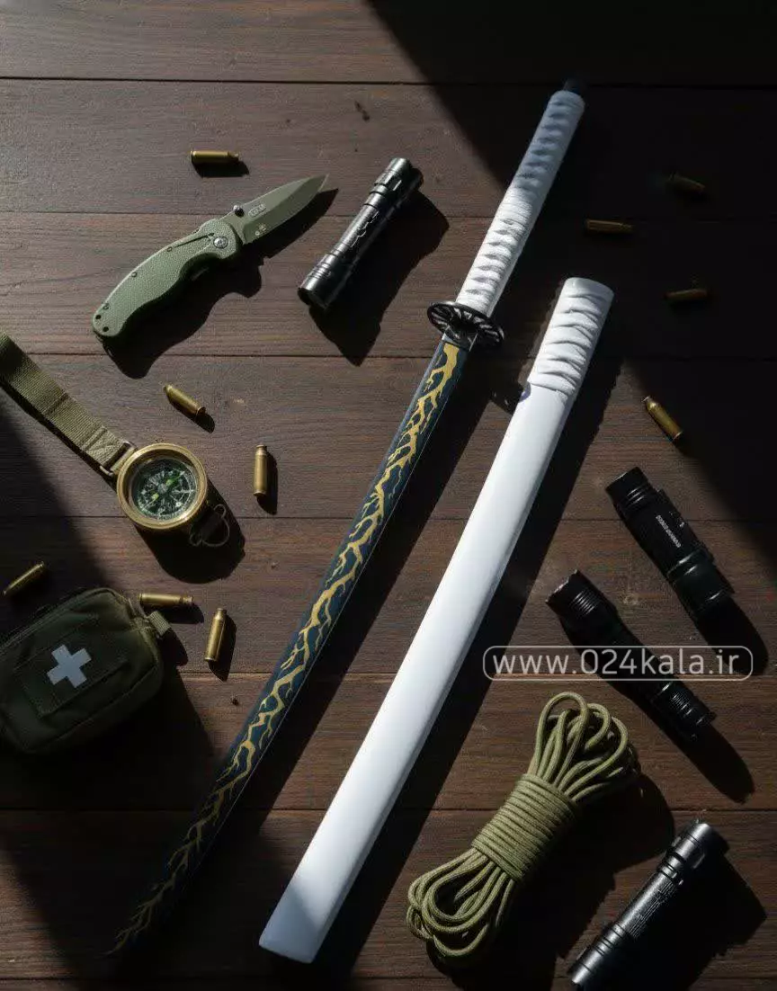 شمشیر سامورایی 1 متری مدل زنیتسو 1 شمشیر سامورایی 1 متری مدل زنیتسو