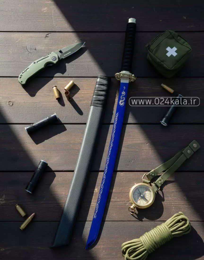 شمشیر سامورایی 1 متری مدل فونیکس 1 شمشیر سامورایی 1 متری مدل فونیکس