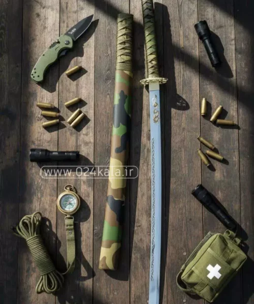 شمشیر سامورایی 1 متری نظامی