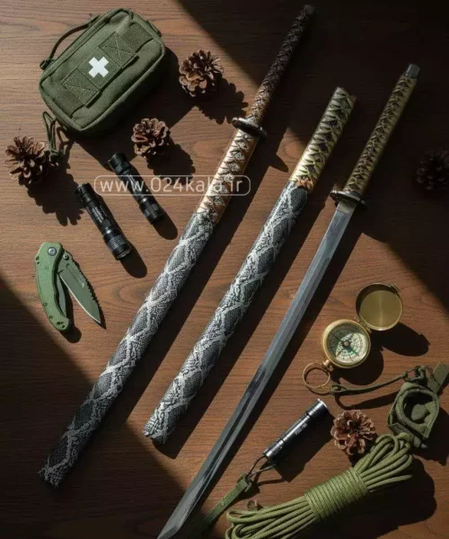 شمشیر سامورایی 1 متری پوست ماری