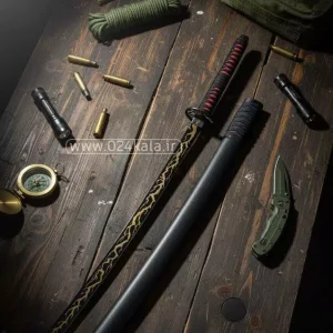 شمشیر سامورایی کاتانا 1 متری Black And Red