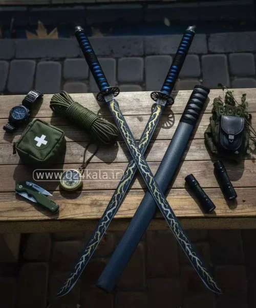 شمشیر سامورایی کاتانا Black And Blue