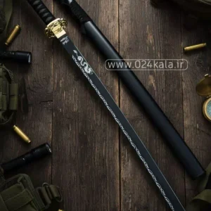 شمشیر سامورایی کاتانا 1 متری Black Face