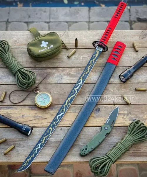 شمشیر سامورایی کاتانا Red Zenito