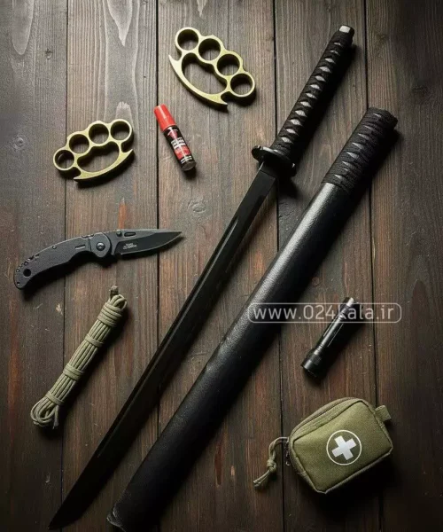 شمشیر سامورایی کاتانا نینجاتو مشکی