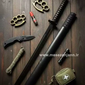 شمشیر سامورایی کاتانا نینجاتو مشکی