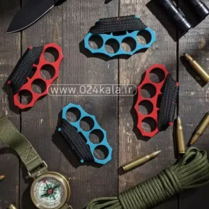 پنجه بوکس بند پیچ Red & Blue