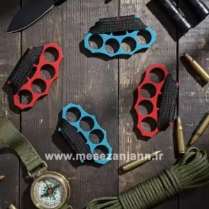 پنجه بوکس بند پیچ Red & Blue