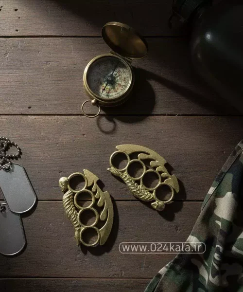 پنجه بوکس برنزی طرح دار