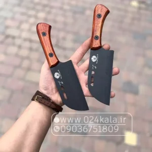 ساطور برش طبیعت گردی ضد زنگ با غلاف رایگان