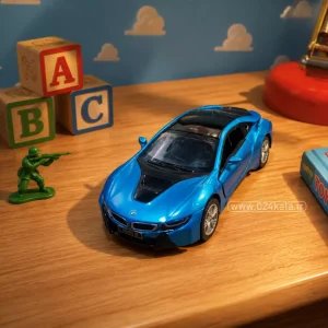 ماکت ماشین فلزی BMW i8 مقیاس 1:32