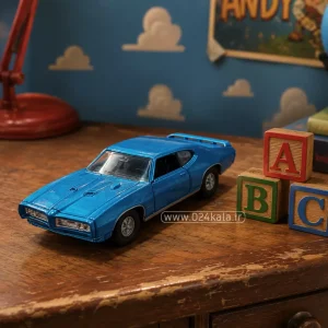 ماکت ماشین فلزی پونتیاک Blue مقیاس 1:32